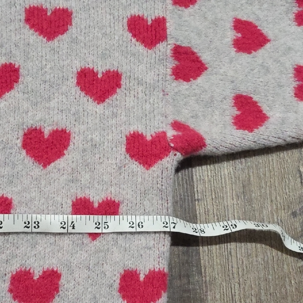 CeCe Pink and Cream Knit Sweater - Picture 4 of 7